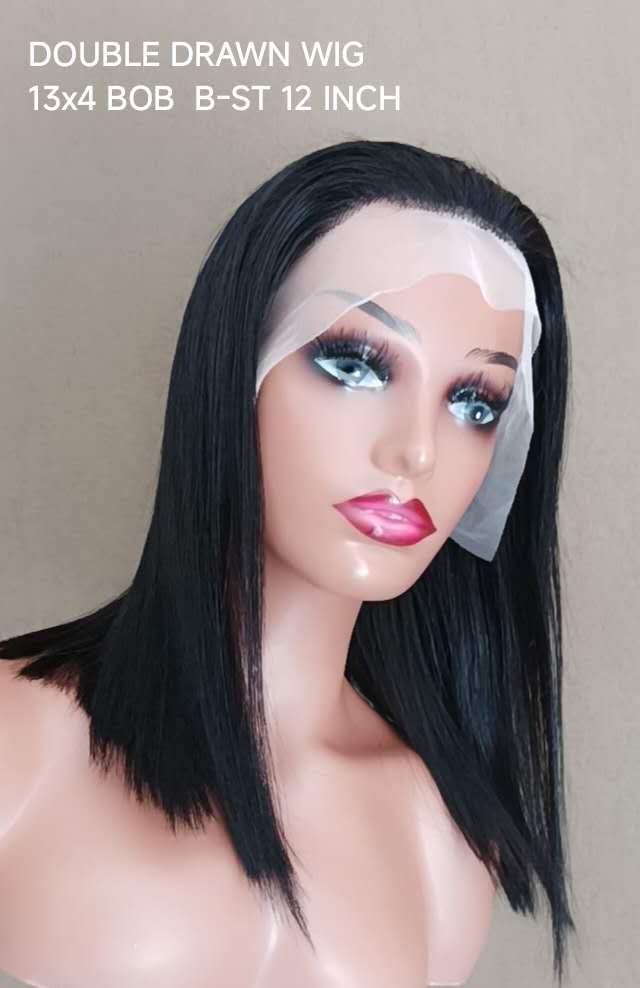 Bone straight wig Double drawn