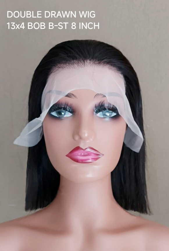 Bone straight wig Double drawn