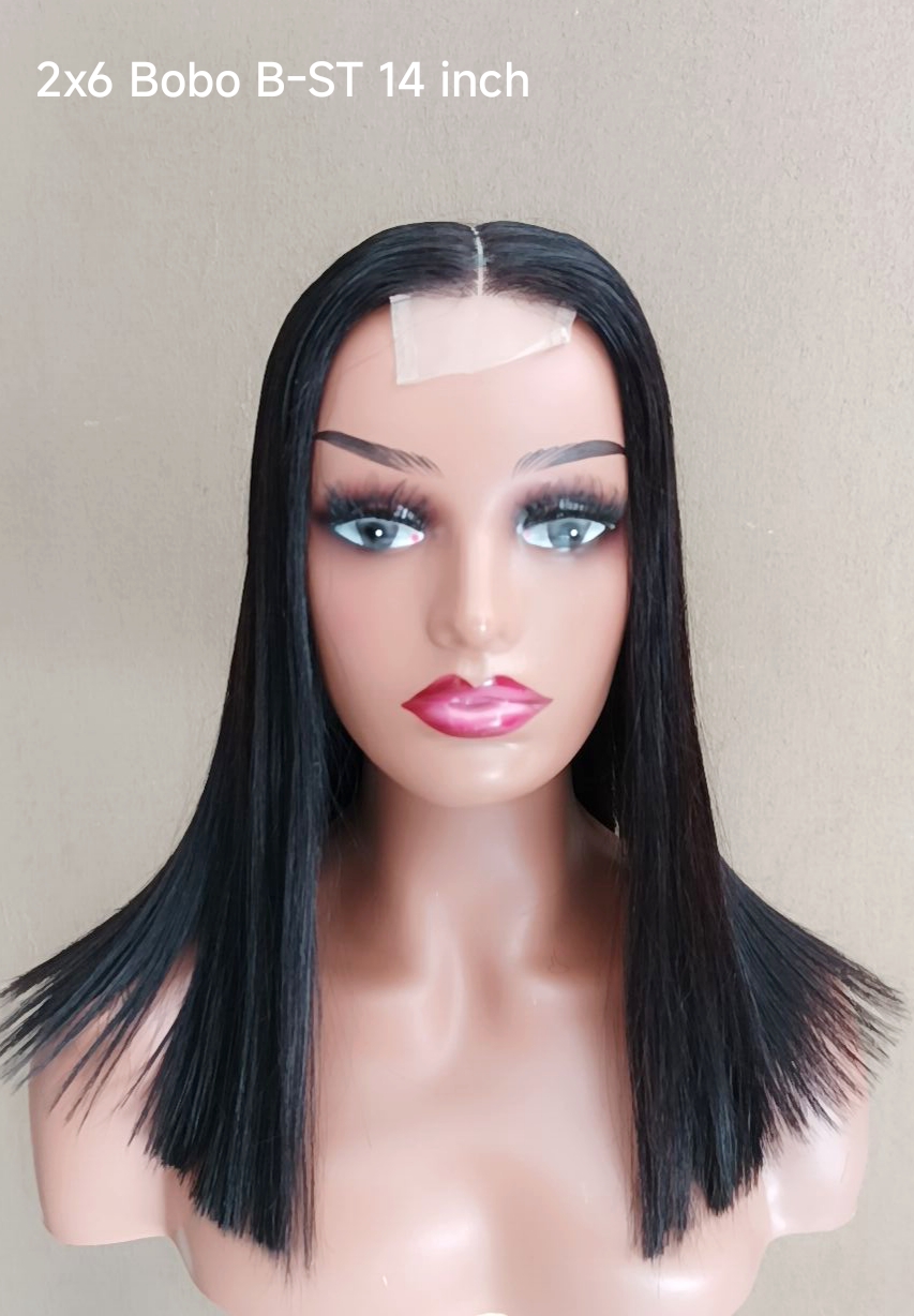 Bone straight wig Double drawn