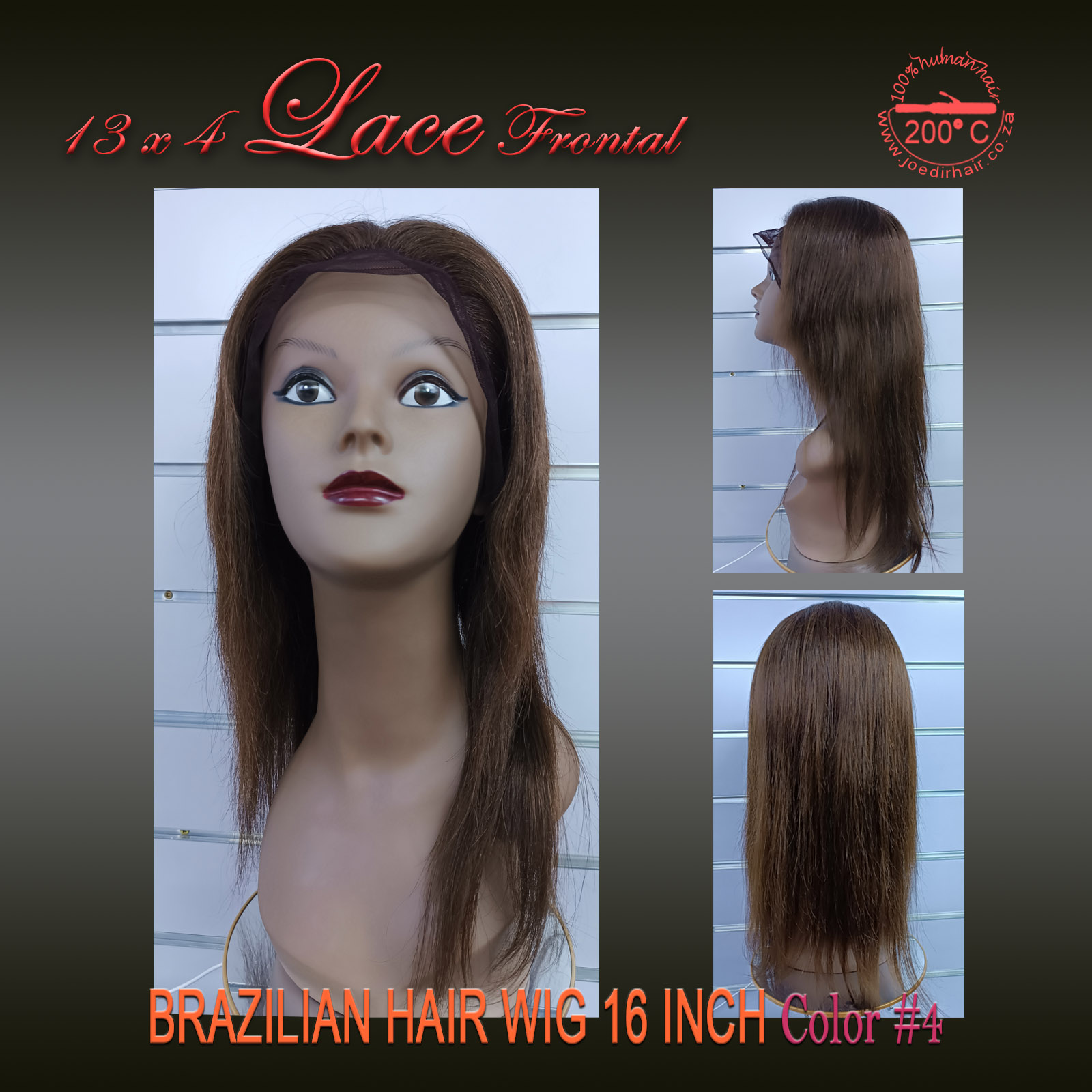 Brazilian hair wig 16 inch